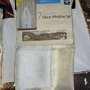 Today's living complete 14 pc window set